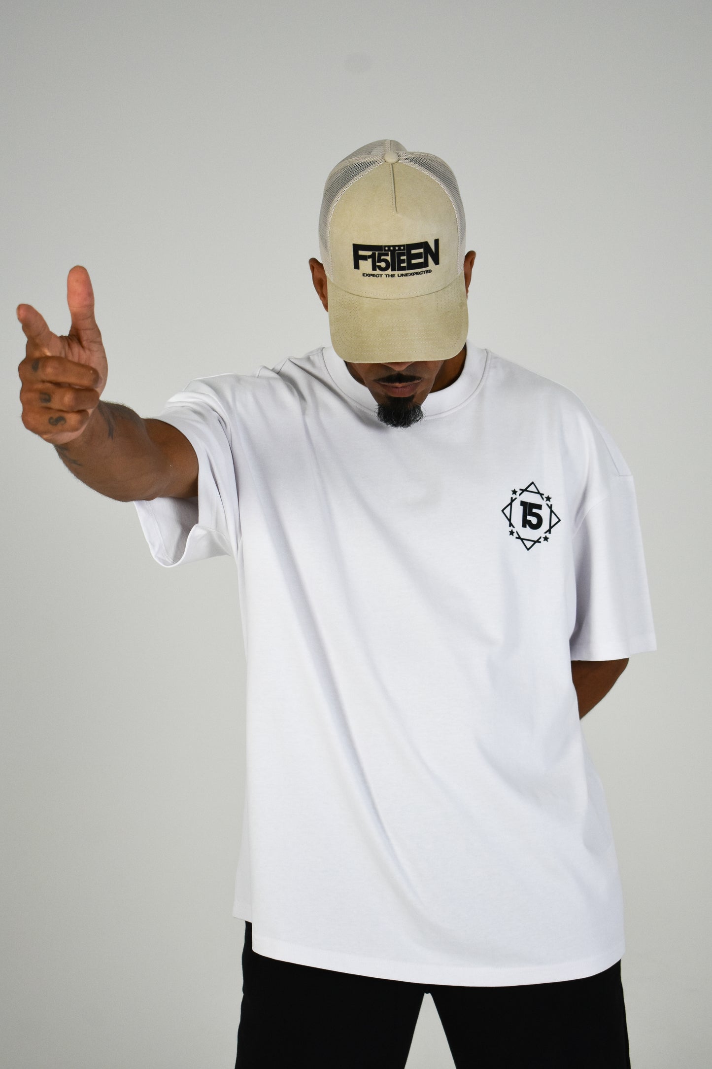 Stone Snapback Trucker Cap