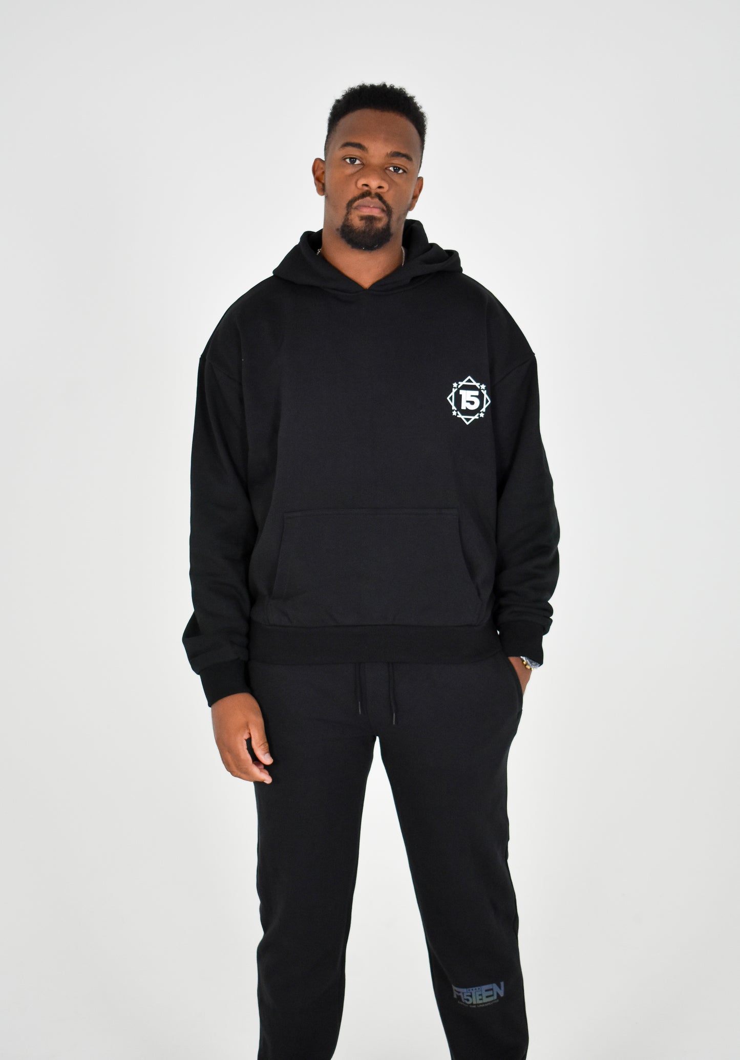 Black Ultra Heavy Oversized Hoodie