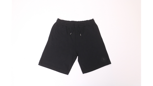 Black Jogger Shorts