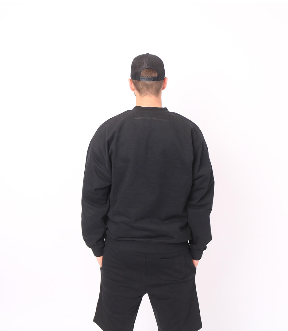Black Jogger Shorts
