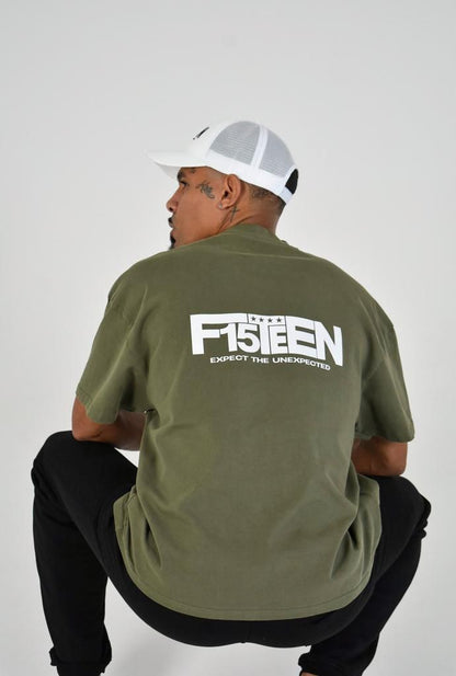 Limited Edition Olive Ultra Heavy Cotton Box Tee